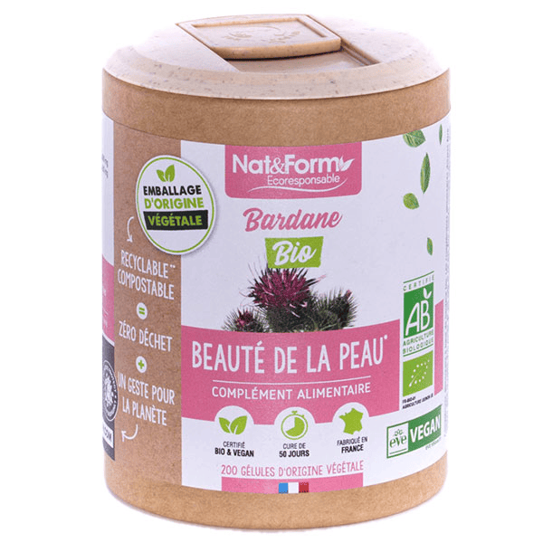 Écoresponsable Bardane Bio 200 gélules