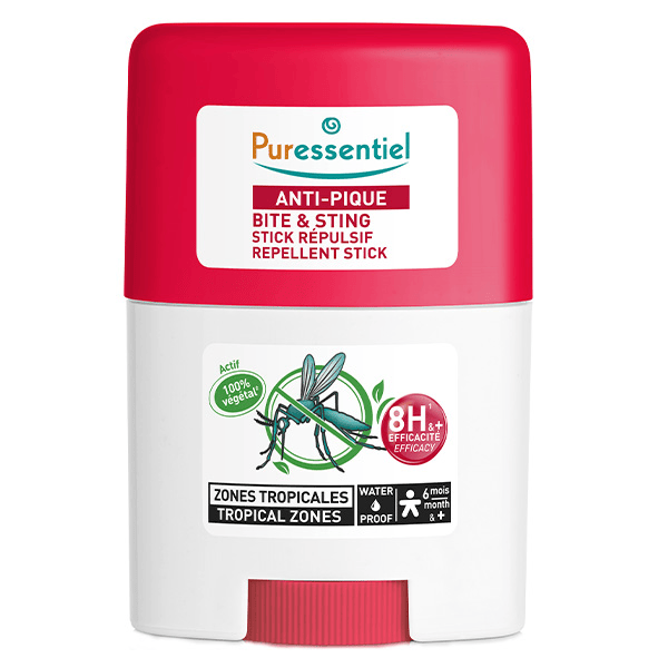 Antipique Stick Répulsif Zones Tropicales Waterproof 20 ml