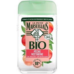 Gel Douche Bio Rafraichissant - Pêche Nectarine