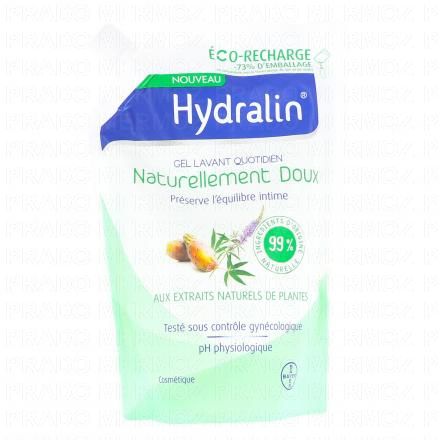 Gel Lavant Quotidien Naturellement Doux eco recharge 400ml