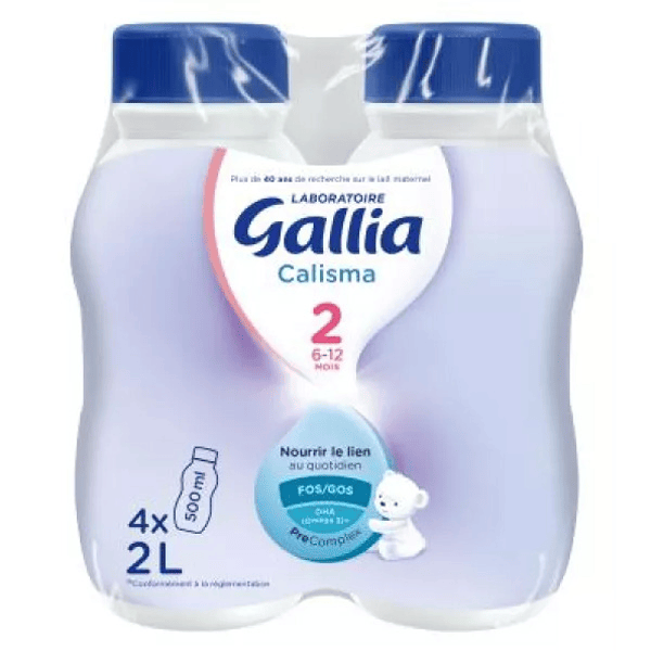 Calisma 2ème Age 4 x 500ml