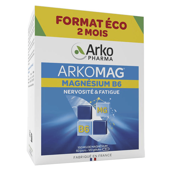 ArkoMag Magnésium B6 120 gélules