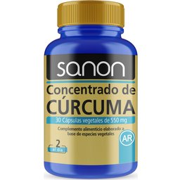 Concentrado De Cúrcuma 550mg 30 Capsules