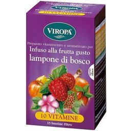 10 Vitamines Goût Framboise de Forêt 15 Sachets