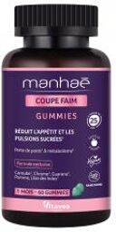 Manhaé Coupe Faim 60 Gummies - Pot 60 gummies