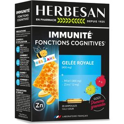 Immunité Fonctions Cognitives Gelée Royale Zinc