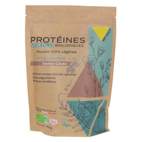 Protéines Végétales Chocolat  450g