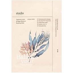 Masque hydratant à l'acide hyaluronique et aux algues