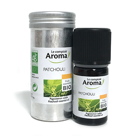 LE COMPTOIR AROMA Huile essentielle de Patchouli BIO flacon 5ml