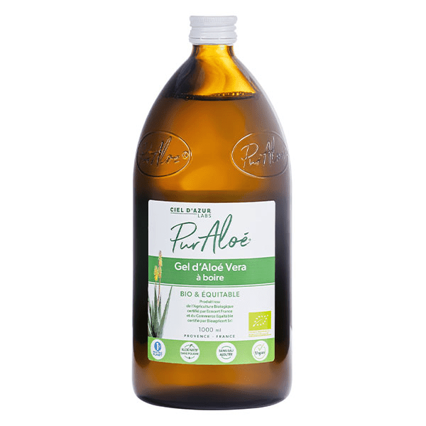 Gel d'Aloé Vera Bio à Boire 1L