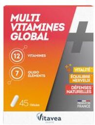 Multivitamines Global - Boîte 45 gélules