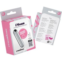 IMoan Bullet Vibrant Rechargeable Argent 1ut