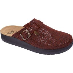 Janice Mule Memory Cushion Plata Negro Talla 40 1 Par