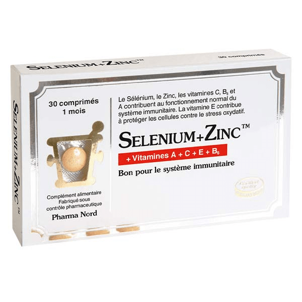 Sélénium+Zinc 30 comprimés