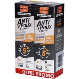 Cinq SUR Cinq Traitement Flash Anti Poux