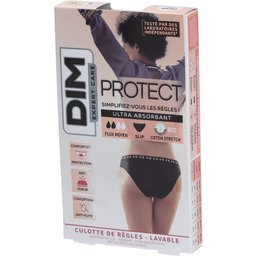 Protect Culotte de règles Lavable - Slip - Coton bio - Flux Moyen - 48/50