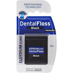 Dentalfloss Dental Floss Dental Floss Black Chlorhexidine 50m