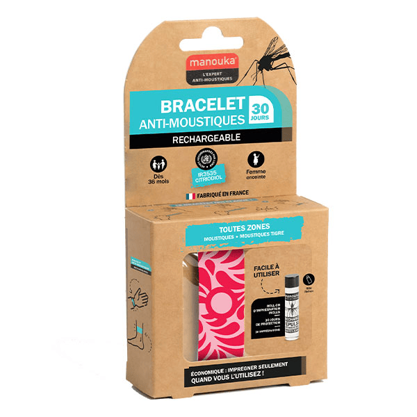 Bracelet Anti-moustiques Ado - Motif Pétale