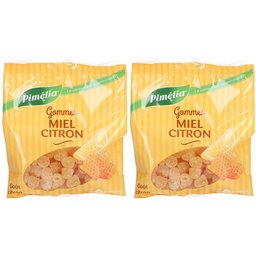 Pimélia Gommes Miel & Citron 100g