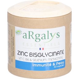 Zinc Bisglycinate Vit C, B6 & Sélénium, Méthionine