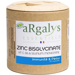 Zinc Bisglycinate Vit C, B6 & Sélénium, Méthionine