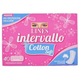 Intervallo Cotton Soft Protège-slip Regular 40uts