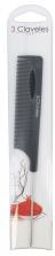3 Clavelés Acl4084347 Peigne à Queue Métal 21,5 Cm. 3C - Blister 1 peigne