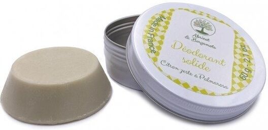 Déodorant solide Citron zeste & Palmarosa - 60g