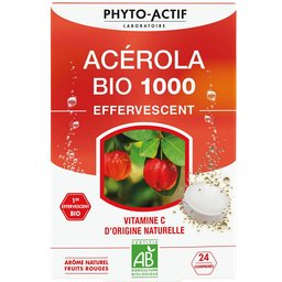 Phyto-Actif Acérola Bio 1000 effervescent