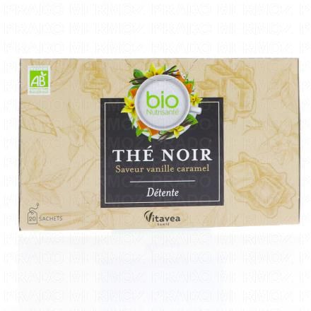 Thé noir Saveur Vanille / Caramel x20 sachets