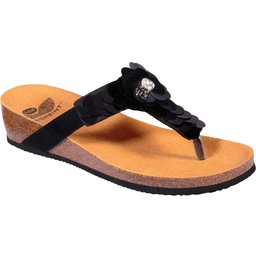 Chantal Pantufla Negra Talla 38 1 Par