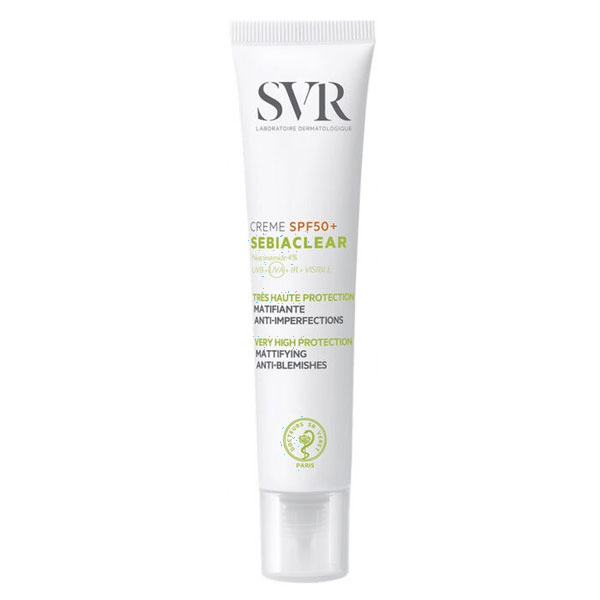 Sebiaclear Crème Spf50+ anti-imperfections matifiante 40ml