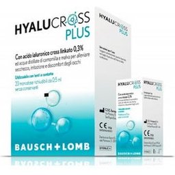 Bausch + Lomb Hyalucross Plus Colirio Esteril 20uds