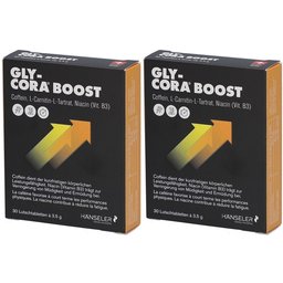 Gly-Cora Boost Comprimés à sucer - soutien pour l'énergie et la concentration