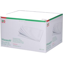 Vliwasoft® Compresse Stérile 7,5 cm x 7,5 cm