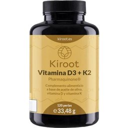 Vitamine D3 + K2 120caps