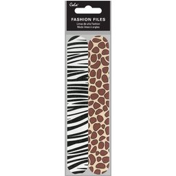 Fashion Files Animal Print 5 Lima Uñas 2uds