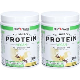 Eric Favre Protéines végétales tri-source, Protein Vegan, Vanille