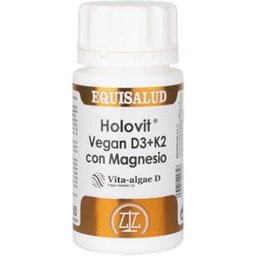 Holovit Vegan D3 + K2 con Magnesio 50caps