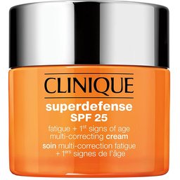 Superdefense SPF 25 Soin Multi-correction Fatigue + 1ers Signes de l'Âge - Crème de Jour Hydratante - Peaux Sèches à Mixtes