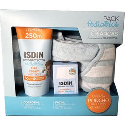 Pack Fotoprotector Fusion Water Magic Pediatrics SPF50 50ml + Gel Cream Wet Skin Pediatrics SPF50 250ml