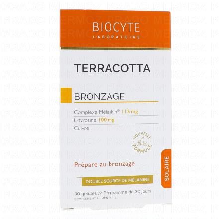Solaire - Terracotta Bronzage boîte de 30 comprimés