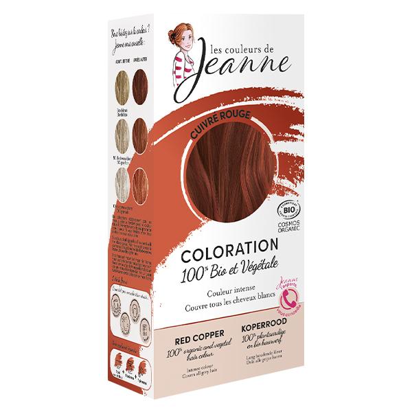 Coloration Végétale Cuivré Rouge Bio 100g