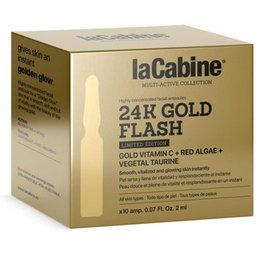 24K Gold Flash Effect Ampoule 10x2ml