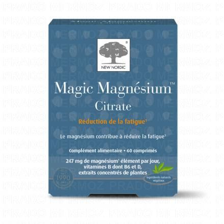 NEW NORDIC Magic Magnésium Citrate x60 Comprimés