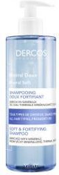 Dercos Shampoing Minéral Doux Fortifiant - Flacon-Pompe 400 ml