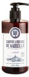 Savon Liquide de Marseille Multiusage Corps & Mains Lavande Bio 1 L - Flacon-Pompe 1 L