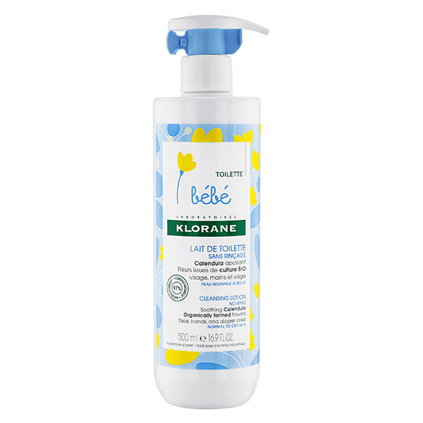Bébé Calendula Lait de Toilette Sans Rinçage 500ml
