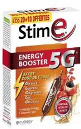Stim E Energy Booster 5G 20 Ampoules + 10 Offertes - Boîte 30 ampoules