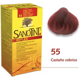 Sanotint Colorant Reflex 55 Marron Cuivre 80ml